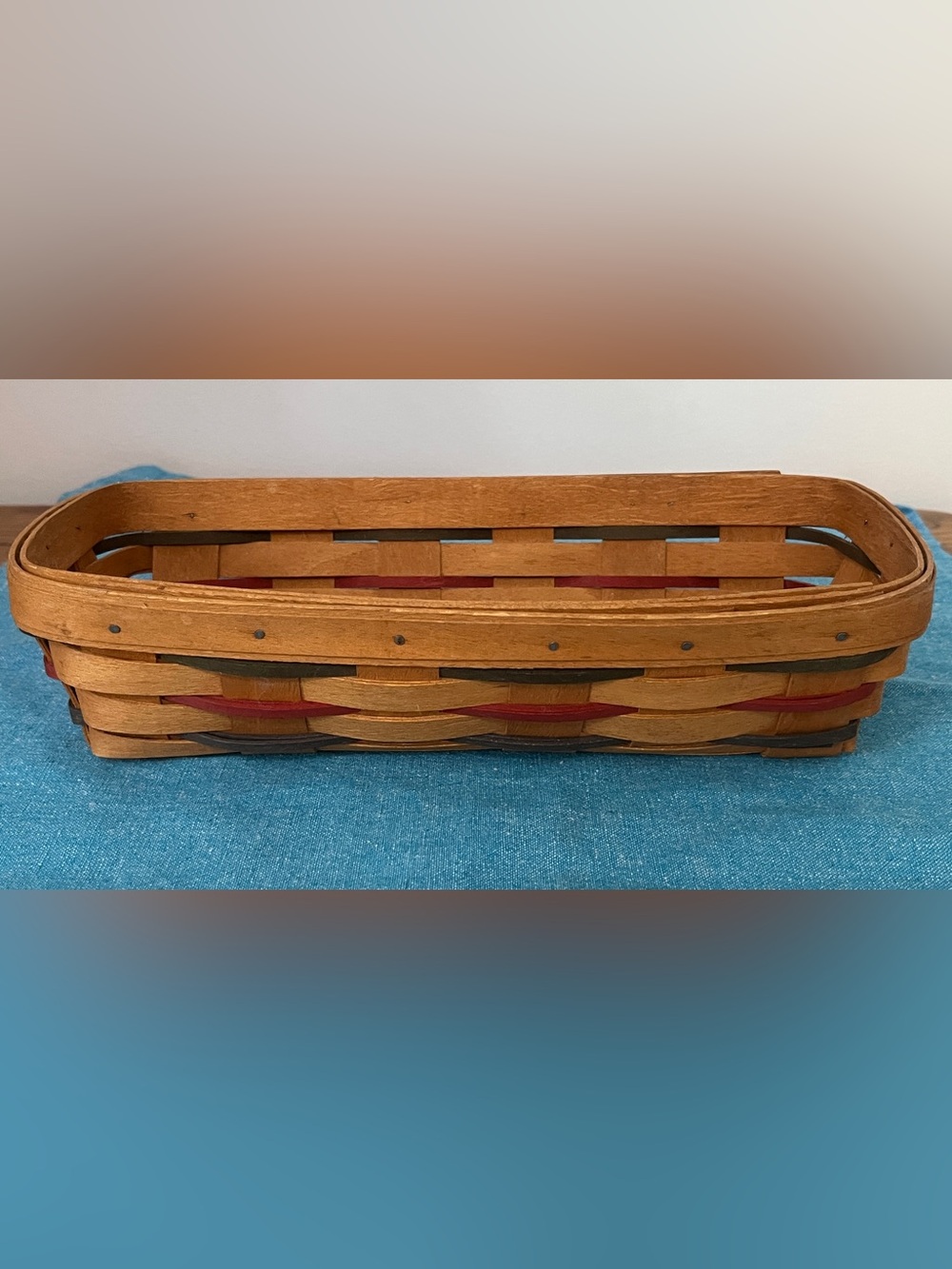 Longaberger 1995 Bread Basket from the Woven Traditions Collection